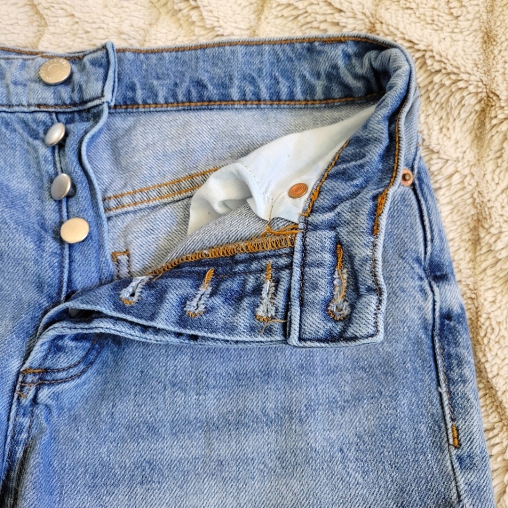 BDG High Rise Button Fly Shorts - Picture 3 of 6
